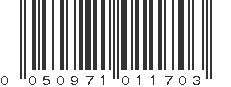 UPC 050971011703