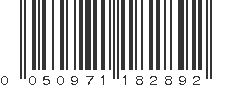 UPC 050971182892