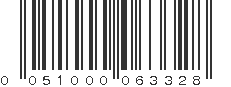 UPC 051000063328