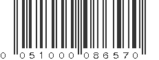 UPC 051000086570