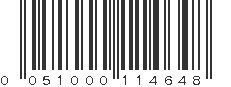 UPC 051000114648