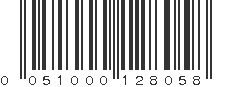 UPC 051000128058