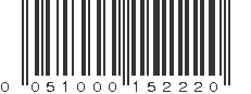 UPC 051000152220