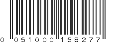 UPC 051000158277