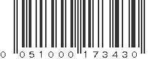 UPC 051000173430