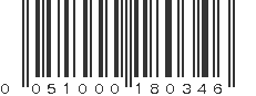 UPC 051000180346