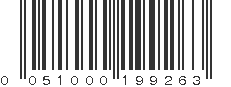 UPC 051000199263