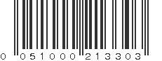 UPC 051000213303