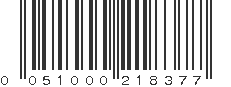 UPC 051000218377