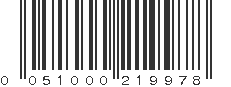 UPC 051000219978