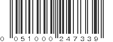 UPC 051000247339