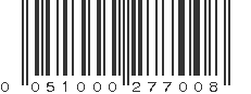 UPC 051000277008