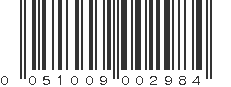 UPC 051009002984