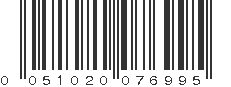 UPC 051020076995