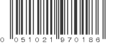 UPC 051021970186