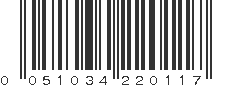 UPC 051034220117