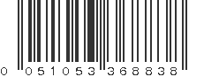 UPC 051053368838