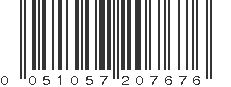 UPC 051057207676