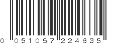 UPC 051057224635