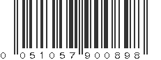 UPC 051057900898