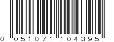 UPC 051071104395