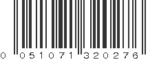 UPC 051071320276