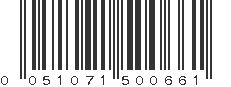 UPC 051071500661