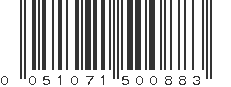 UPC 051071500883