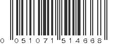 UPC 051071514668