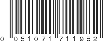 UPC 051071711982