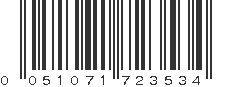 UPC 051071723534