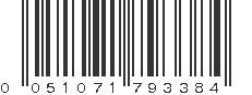 UPC 051071793384