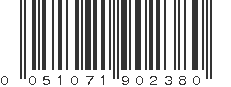 UPC 051071902380