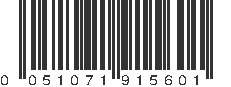 UPC 051071915601