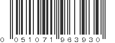 UPC 051071963930