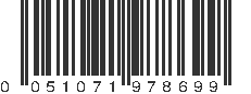 UPC 051071978699