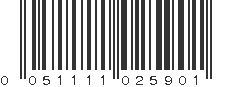 UPC 051111025901