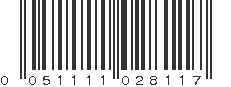 UPC 051111028117