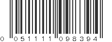 UPC 051111098394