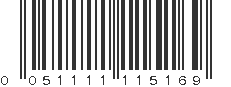 UPC 051111115169