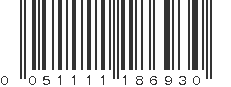 UPC 051111186930