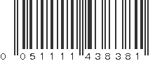 UPC 051111438381