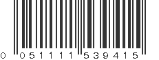 UPC 051111539415