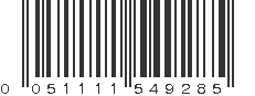 UPC 051111549285