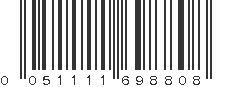 UPC 051111698808