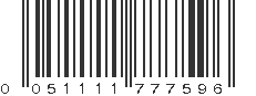 UPC 051111777596