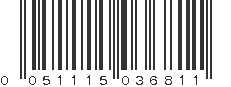 UPC 051115036811