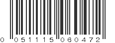 UPC 051115060472