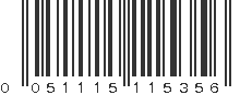 UPC 051115115356