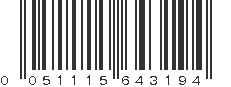 UPC 051115643194